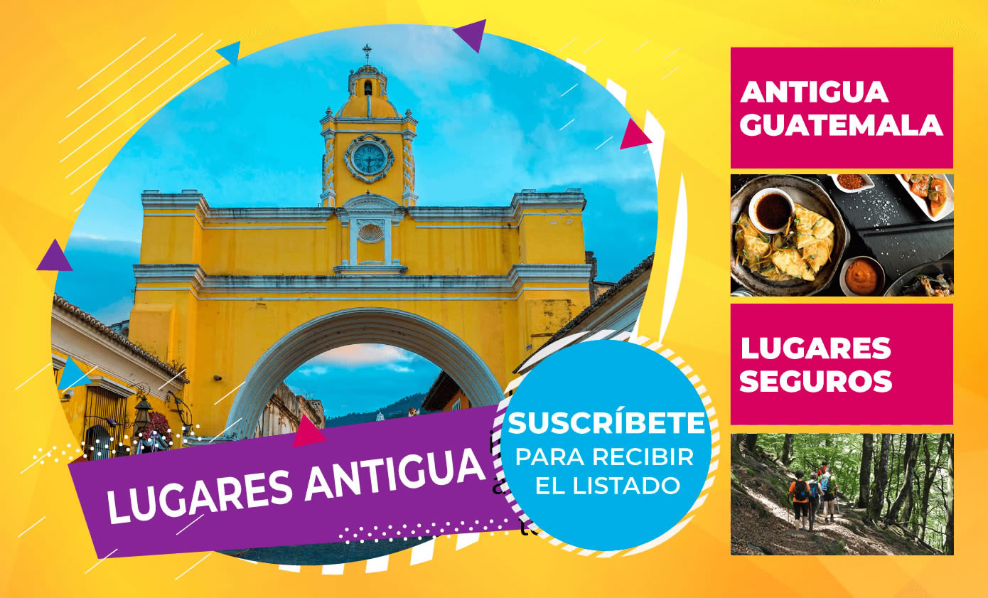 Lugares para visitar en Antigua Guatemala