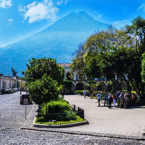 Parque Central de Antigua Guatemala